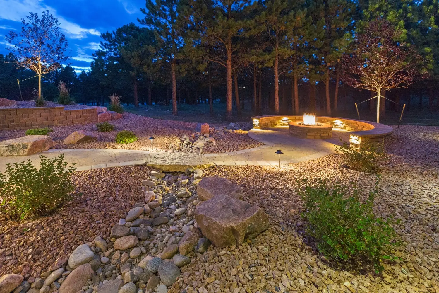 Patio and Landscaping Lights