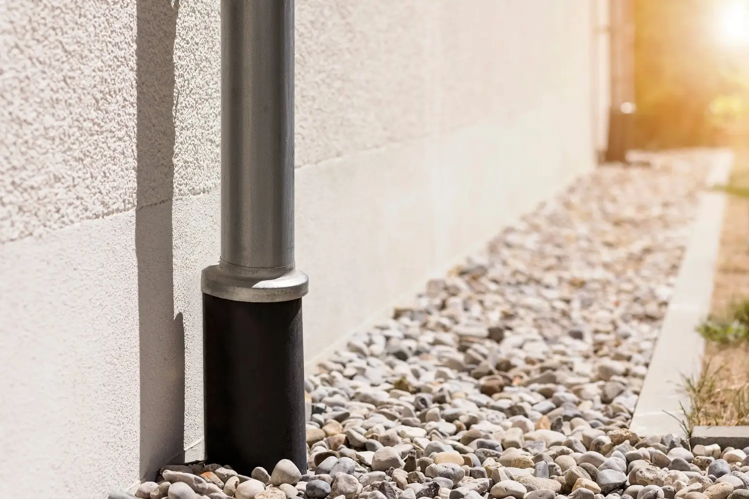 Downspout and Sump Pump Burying
